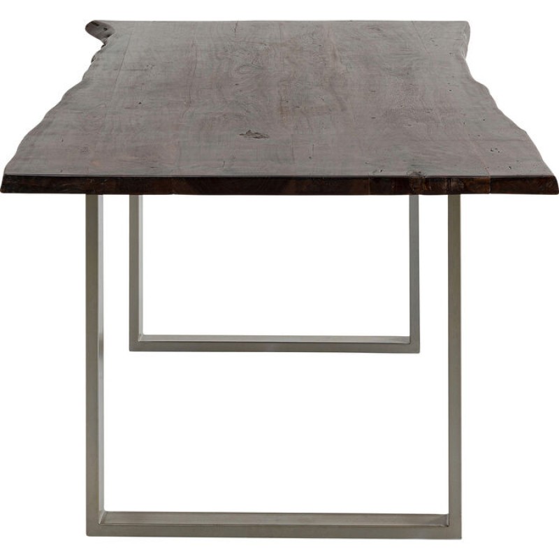 Table Harmony Dark Silver 200x100